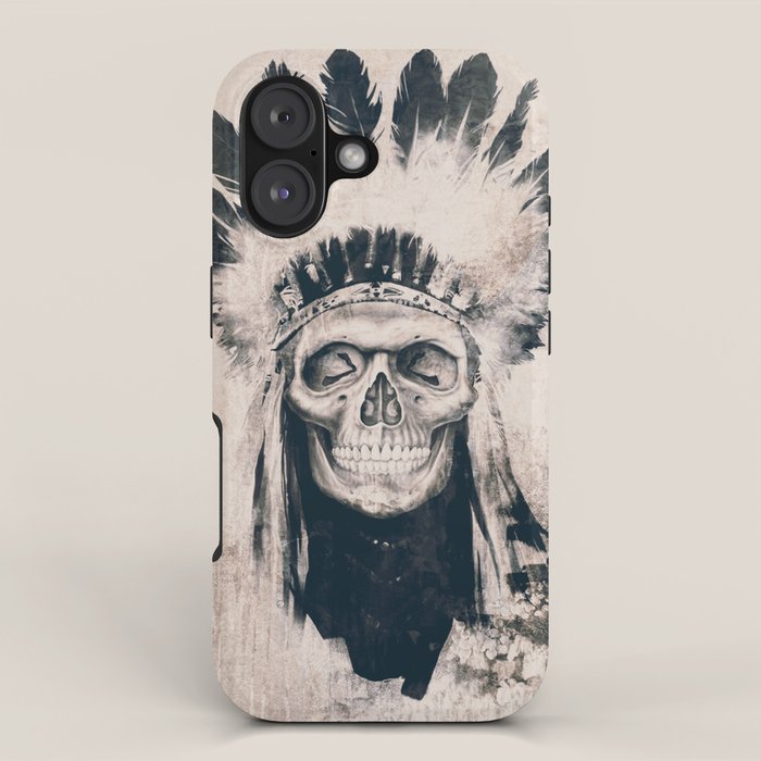 INDIAN SKULL iPhone Case Gallery Image 1