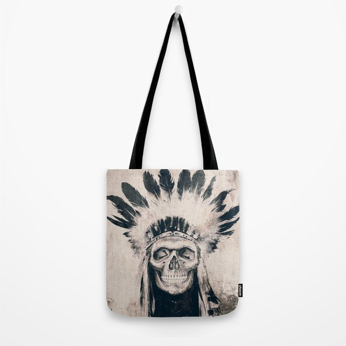 INDIAN SKULL Tote Bag Gallery Image 2