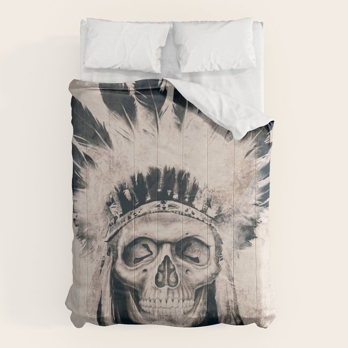 INDIAN SKULL Comforter Gallery Image 1