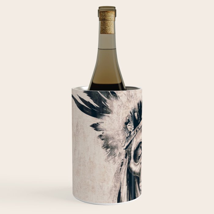 INDIAN SKULL Wine Chiller Gallery Image 2
