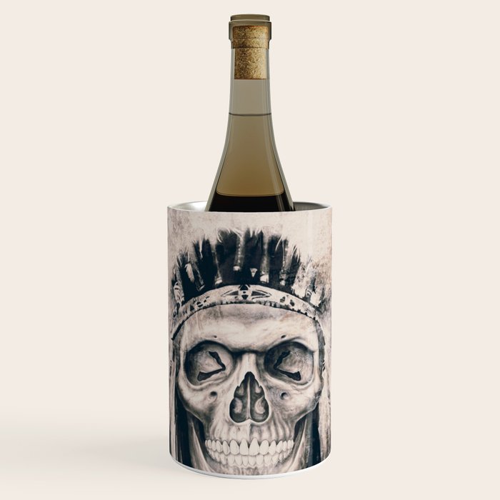 INDIAN SKULL Wine Chiller Gallery Image 1