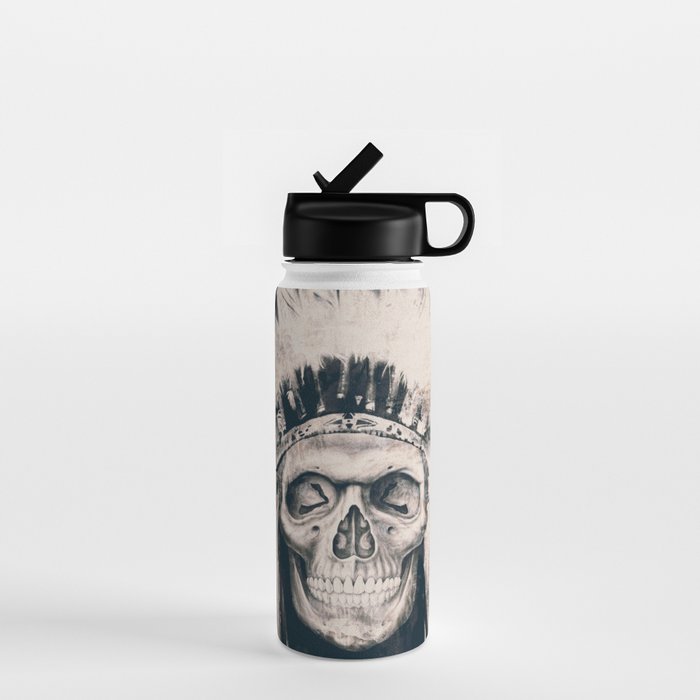 INDIAN SKULL Water Bottle Gallery Image 1