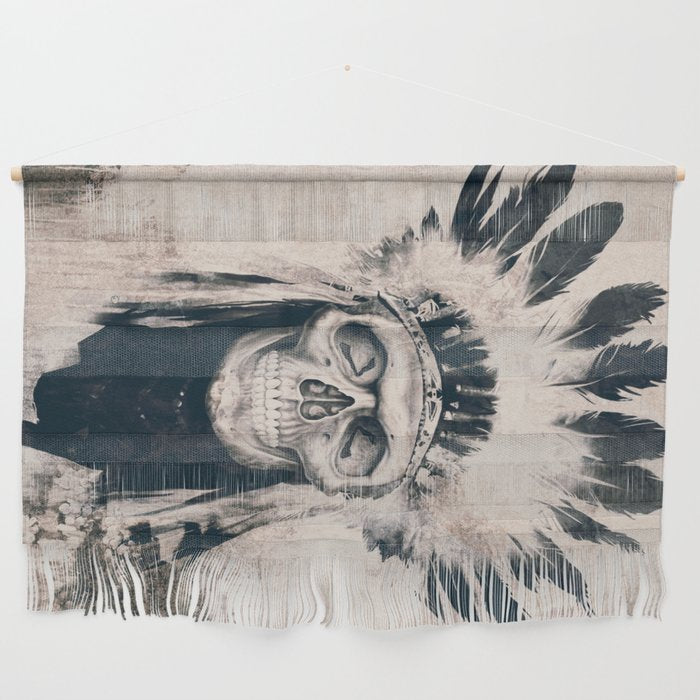 INDIAN SKULL Wall Hanging Gallery Image 1