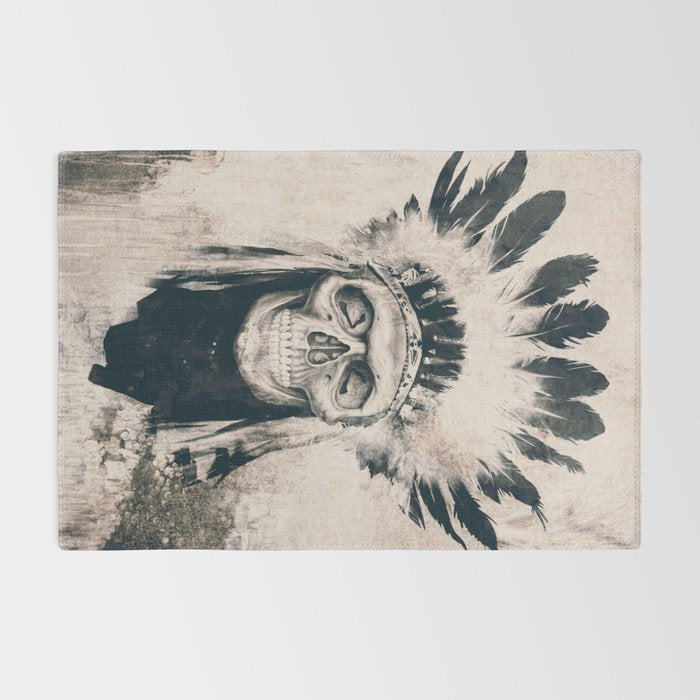 INDIAN SKULL Rug Gallery Image 2