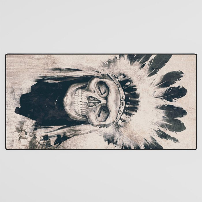 INDIAN SKULL Desk Mat Gallery Image 3