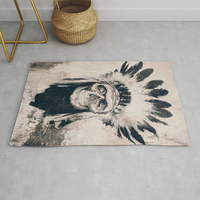 INDIAN SKULL Rug Gallery Image 1