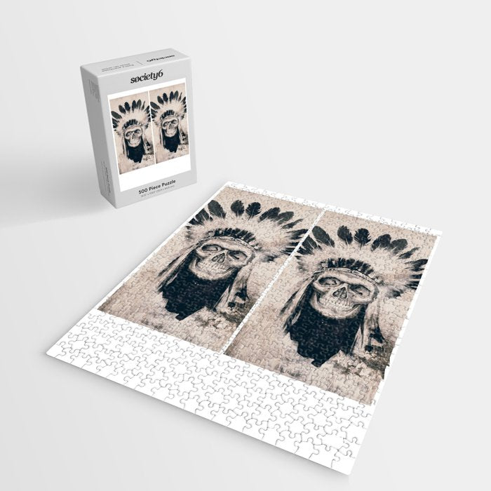 INDIAN SKULL Jigsaw Puzzle Gallery Image 2