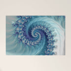 Sound of Seashell - Fractal Art Welcome Mat Gallery Image 1