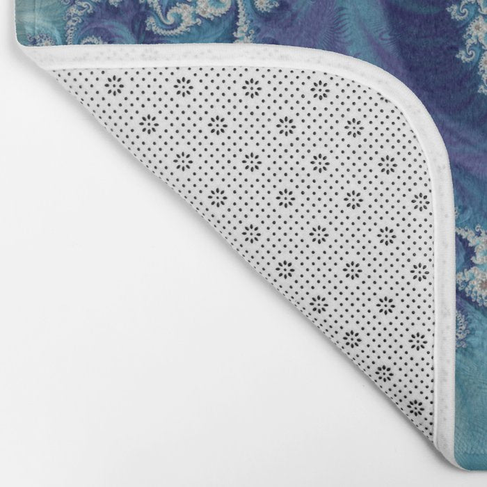 Sound of Seashell - Fractal Art Bath Mat Gallery Image 2