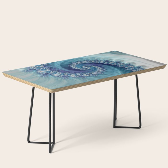 Sound of Seashell - Fractal Art Coffee Table Gallery Image 1