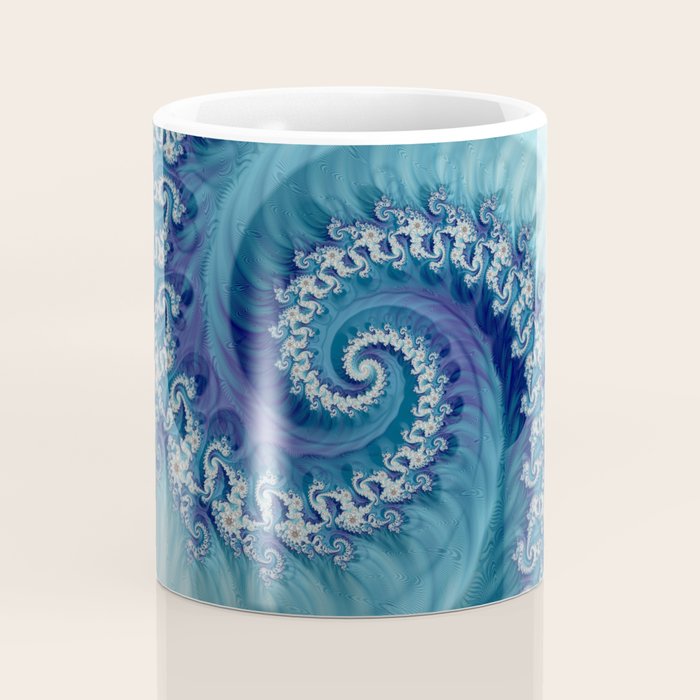 Sound of Seashell - Fractal Art Coffee Mug Gallery Image 4