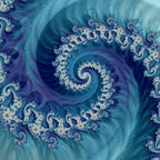 Sound of Seashell - Fractal Art Coffee Mug Gallery Image 2