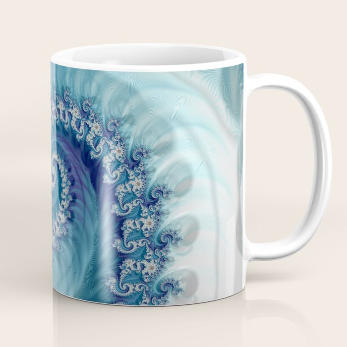 Sound of Seashell - Fractal Art Coffee Mug Gallery Image 1