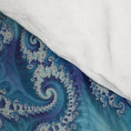 Sound of Seashell - Fractal Art Comforter Gallery Image 4
