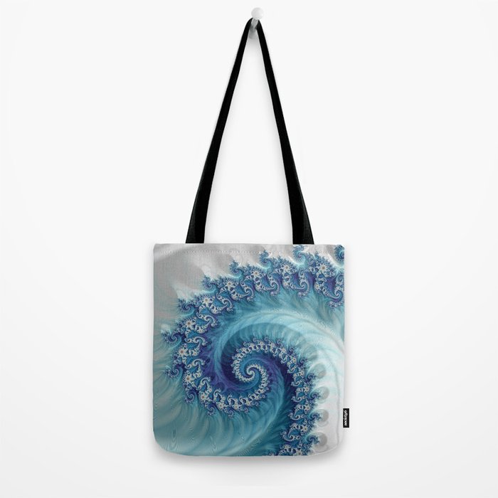 Sound of Seashell - Fractal Art Tote Bag Gallery Image 2