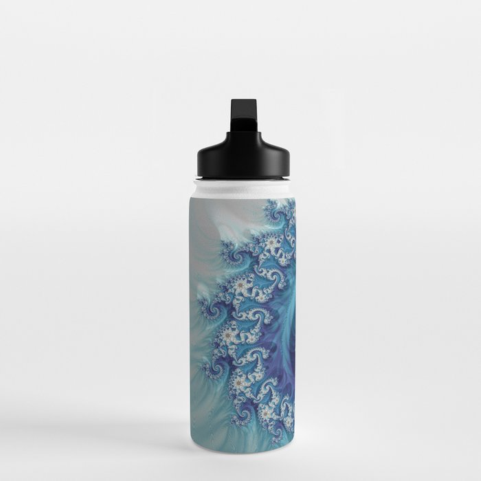 Sound of Seashell - Fractal Art Water Bottle Gallery Image 3