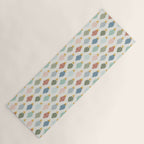 Boho Ornaments . Multicolor Yoga Mat Gallery Image 1