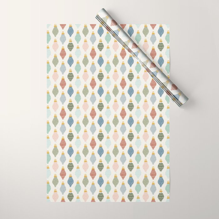 Boho Ornaments . Multicolor Wrapping Paper Gallery Image 1