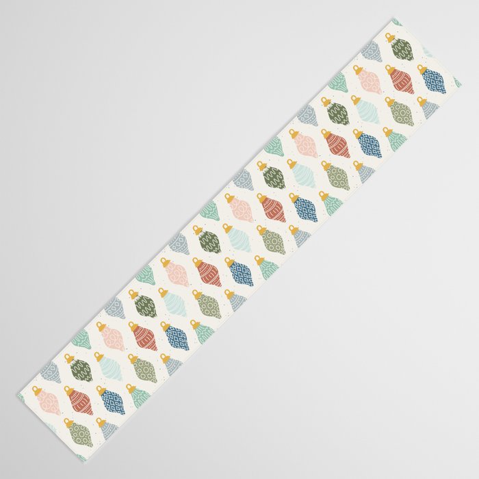 Boho Ornaments . Multicolor Table Runner Gallery Image 3