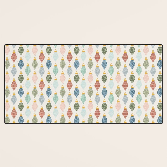 Boho Ornaments . Multicolor Desk Mat Gallery Image 3