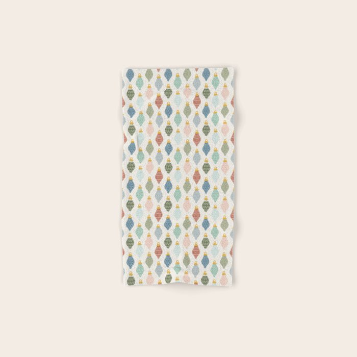 Boho Ornaments . Multicolor Bath Towel Gallery Image 1
