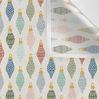 Boho Ornaments . Multicolor Wall Tapestry Gallery Image 3