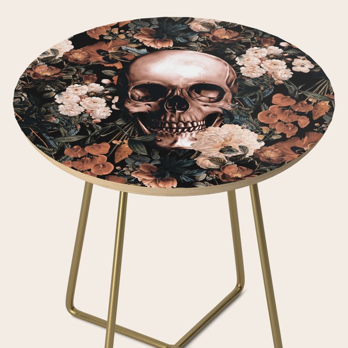 SKULL AND FLOWERS II Side Table Gallery Image 2