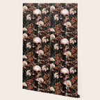 SKULL AND FLOWERS II Wallpaper Gallery Image 2