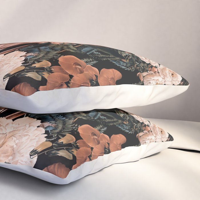 SKULL AND FLOWERS II Pillow Sham Gallery Image 3