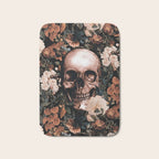 SKULL AND FLOWERS II Bath Mat Gallery Image 1
