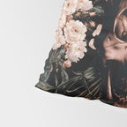 SKULL AND FLOWERS II Pillow Sham Gallery Image 4