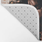 SKULL AND FLOWERS II Bath Mat Gallery Image 2