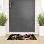 SKULL AND FLOWERS II Welcome Mat Gallery Image 3