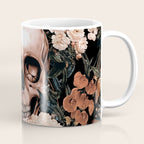 SKULL AND FLOWERS II Coffee Mug Gallery Image 1