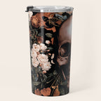 SKULL AND FLOWERS II Travel Mug Gallery Image 3