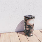 SKULL AND FLOWERS II Travel Mug Gallery Image 4