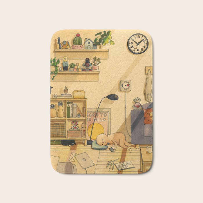 Born to be Mild Bath Mat Gallery Image 1