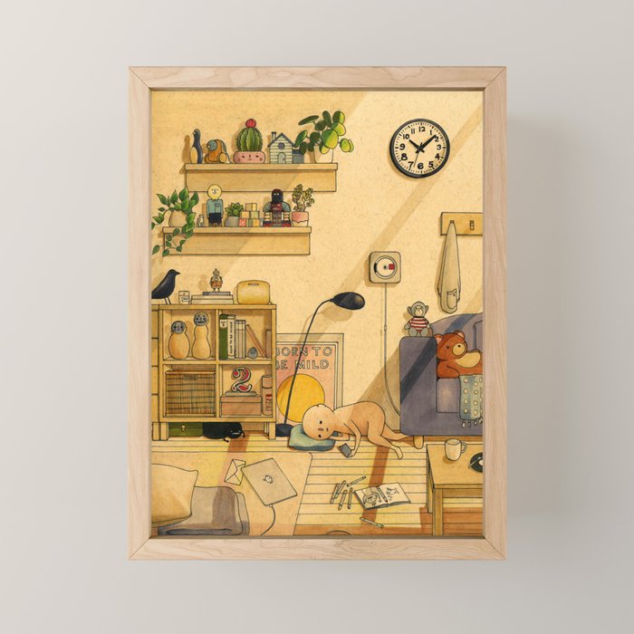 Born to be Mild Mini Art Print Gallery Image 1