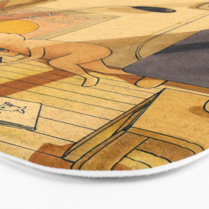 Born to be Mild Bath Mat Gallery Image 3