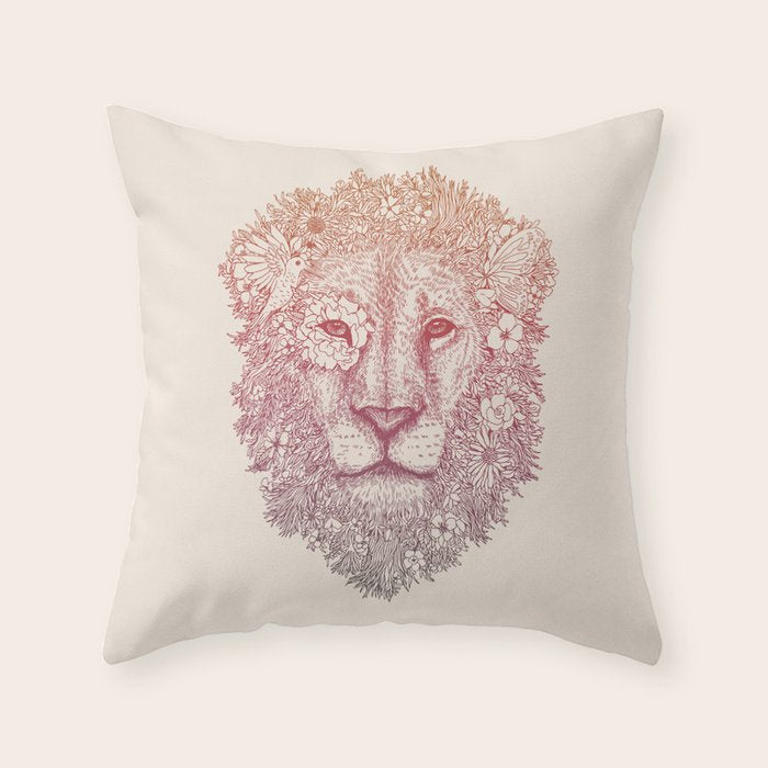 Wildly Beautiful Throw Pillow Gallery Image 6