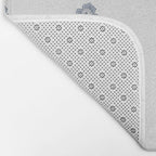 Hydrangea Block Print Bath Mat Gallery Image 2