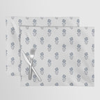 Hydrangea Block Print Placemat Gallery Image 1