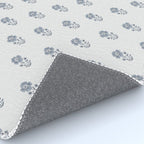 Hydrangea Block Print Rug Gallery Image 4