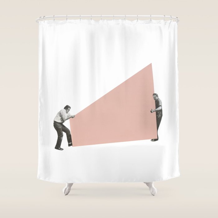 Shape Shifting Shower Curtain Gallery Image 1