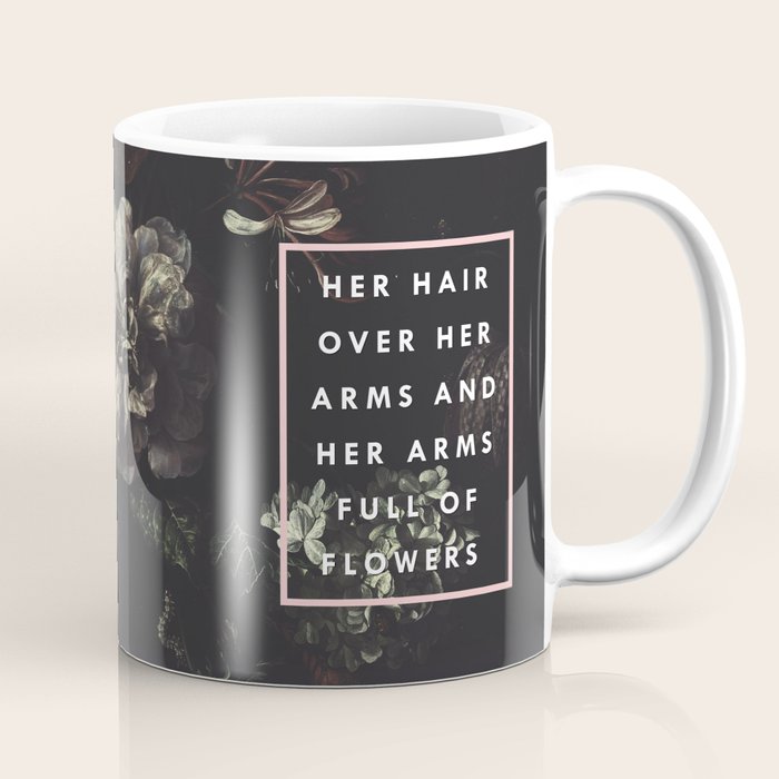 Arms Full Of Flowers Coffee Mug Gallery Image 1
