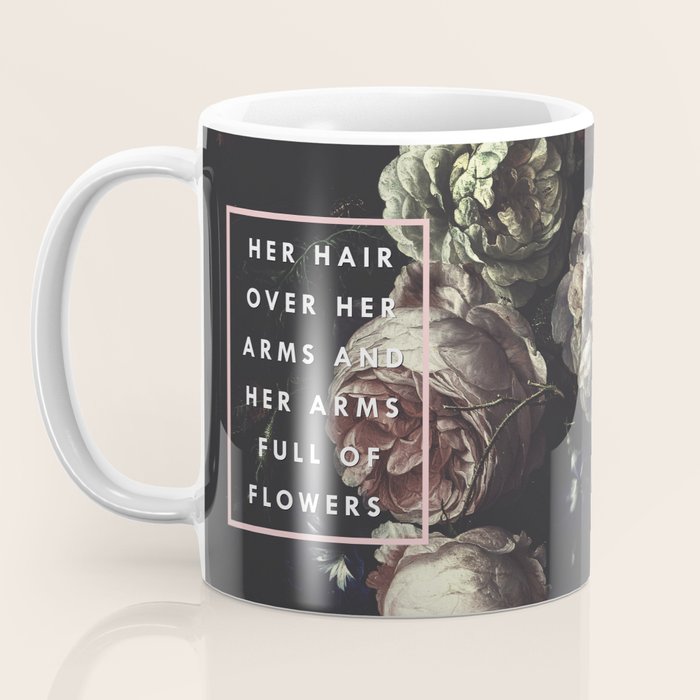 Arms Full Of Flowers Coffee Mug Gallery Image 3