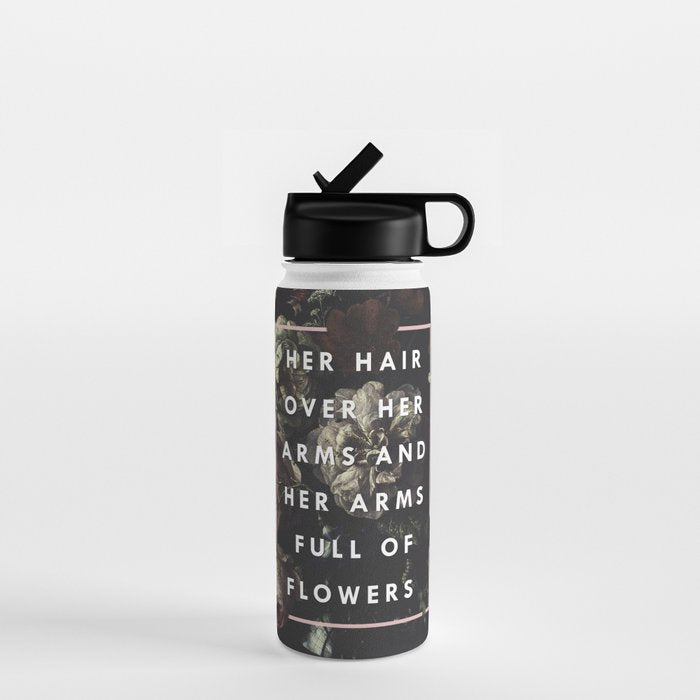 Arms Full Of Flowers Water Bottle Gallery Image 1