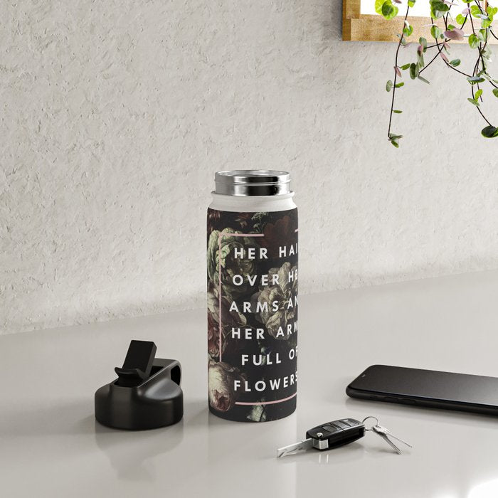 Arms Full Of Flowers Water Bottle Gallery Image 4