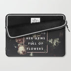 Arms Full Of Flowers Laptop Sleeve Gallery Image 2