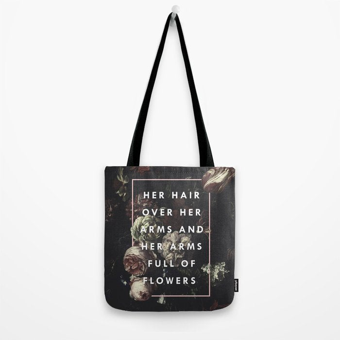 Arms Full Of Flowers Tote Bag Gallery Image 2